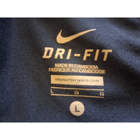 Nike Dri Fit Smash Classic Pleated‎ Tennis Skirt 425938–451 Womens LARGE Blue - Picture 4 of 11